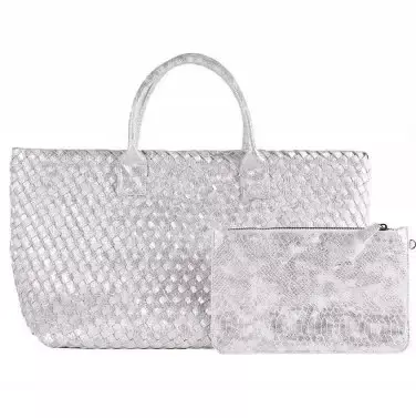 Woven Handbag Carrying Tote bag Lady Beach shoulder bag 
