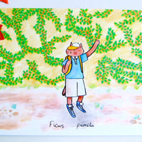 Cats with Plants+a print of your choice - Thumbnail 8