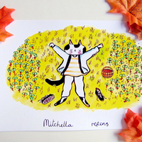 Cats with Plants+a print of your choice - Thumbnail 7