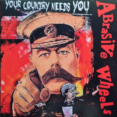  abrasive wheels ‎– your country needs you (purple vinyl!!)