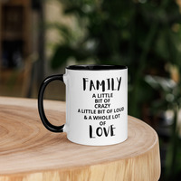 Family Mug with Color Inside - Thumbnail 2