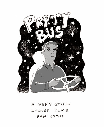 Party Bus - A Locked Tomb Fan Comic