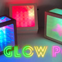 GlowPop - eye candy - mood light - RGB Lava Lamp - foldable LED diffuser - ambient sculpture - electronic art - tech decor-2