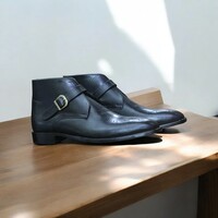 Handmade Black Jodhpurs Ankle Boots Stylish Comfort - Thumbnail 1