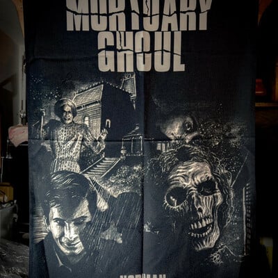 Mortuary ghoul - norman (flag)