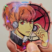 Persona Protag Stickers (3 in) - Thumbnail 4