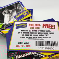 Blockbuster Video Halloween and Night of the Living Dead - Custom Horror Trading Card Set - Thumbnail 3