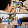 Wifi IP Outdoor Wireless Security Surveillance PTZ Camera 4X Zoom Cameras AI Human Tracking Two-way Audio HD Night Color Cam-3