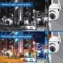 Wifi IP Outdoor Wireless Security Surveillance PTZ Camera 4X Zoom Cameras AI Human Tracking Two-way Audio HD Night Color Cam-1