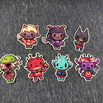 Cult of the lamb stickers