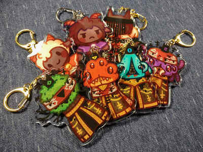 Cult of the Lamb Keychains