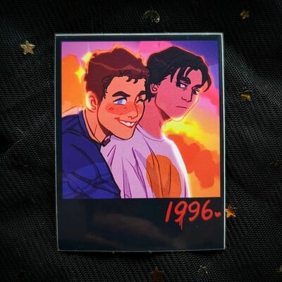 Scream (1996) polaroid sticker