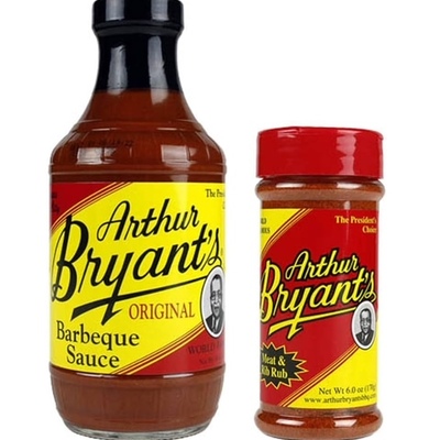Arthur bryant's original barbeque sauce & meat dry rub seasoning