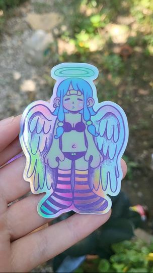 angel sticker 