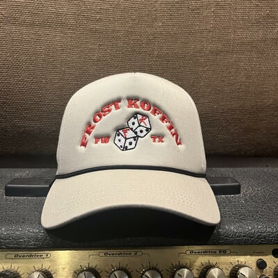 Khaki dice hat