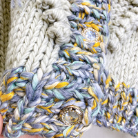 Front Row Bianna Floral Knitted Cardigan - Thumbnail 3