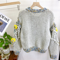 Front Row Bianna Floral Knitted Cardigan - Thumbnail 5