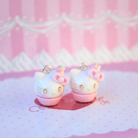 Kitty cupcake charm (1 charm) - Thumbnail 3