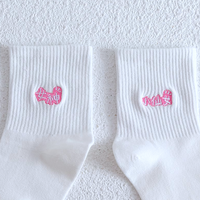 *Free Shipping*KAWAII FOOD EMBROIDERY SOCKS SET / 4 Pairs - Thumbnail 5