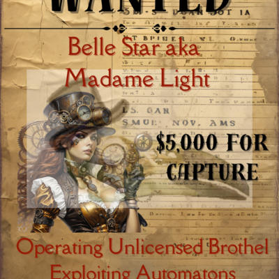 Belle starre wanted poster - Thumbnail 1