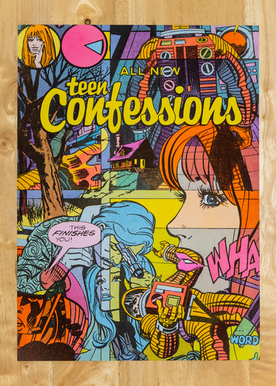 Teen Confessions - Risograph Print