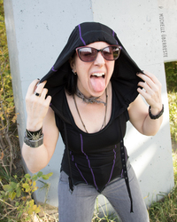 OOAK Bat Shirt #1 - Thumbnail 4