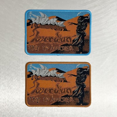 WEEDIAN - TRIP TO AUSTRALIA - PULL THE PLUG PATCHES - Woven Patches