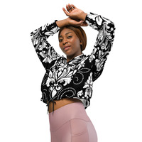 fullbreedtrends Womens cropped windbreaker - Thumbnail 5