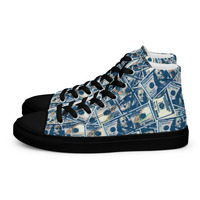 fullbreedtrends Womens high top canvas shoes - Thumbnail 3