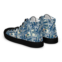 fullbreedtrends Womens high top canvas shoes - Thumbnail 5