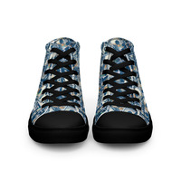 fullbreedtrends Womens high top canvas shoes - Thumbnail 6