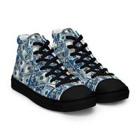 fullbreedtrends Womens high top canvas shoes - Thumbnail 10