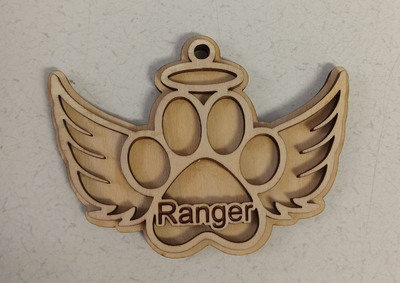 #275 Dog Memorial Ornament
