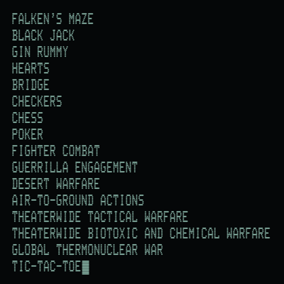 At the edge of the world