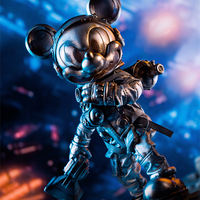  Action Figure by Weartdoing "Wasteland: Space Mouse Silver"  - Thumbnail 7