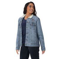Faith to Live-FtL Unisex Denim Sherpa Jacket - Thumbnail 4