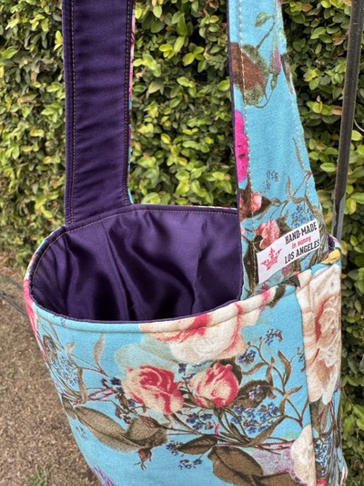 Square-bottom Takeout bags: Floral