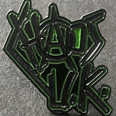 Chaos uk enamel badge