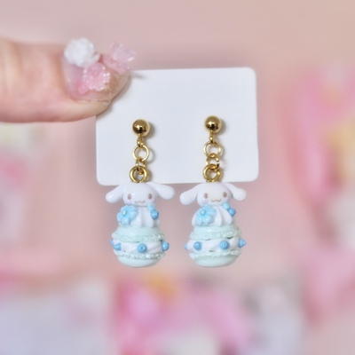 Cinna macaron earrings 
