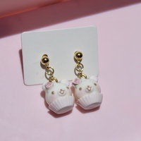 Korilakkuma rose cupcake charm - Thumbnail 3