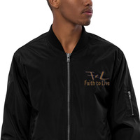 Faith to Live-FtL Premium Recycled Bomber Jacket - Thumbnail 11