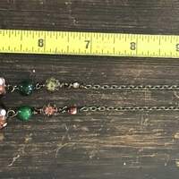 Fungus Deer Necklace Earring Set - Thumbnail 3