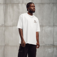 Faith to Live-FtL Oversized Heavyweight T-shirt (Embroidered) - Thumbnail 3