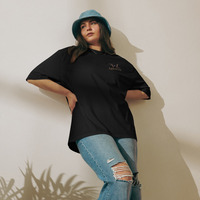 Faith to Live-FtL Oversized Heavyweight T-shirt (Embroidered) - Thumbnail 4