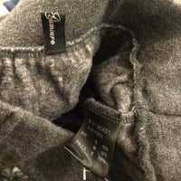 Hysteric Glamour Wool x cotton Naitive pattarned mini skirt grey 2011 - Thumbnail 2