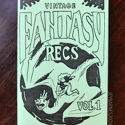Vintage fantasy recs vol. 1 (mini zine)