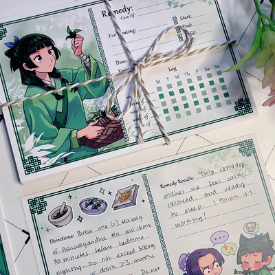 Apothecary diaries remedy cards