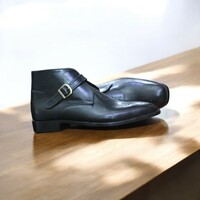 Handmade Black Jodhpurs Ankle Boots Stylish Comfort - Thumbnail 1