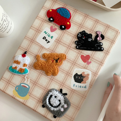 360° rotating embroidery cover for new ipad mini air pro ippc09