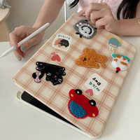 360° Rotating Embroidery Cover For New iPad Mini Air Pro IPPC09 - Thumbnail 2